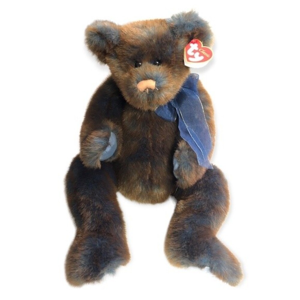 TY Classic 1999 Vintage Rare Broderick The Bear Stuffed Animal